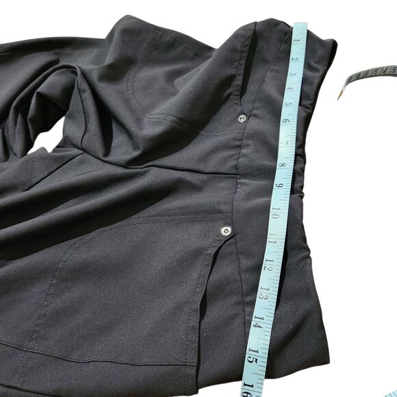 Tail White Label Capri Size 8 Black Stretch With Pockets - Picture 7 of 13